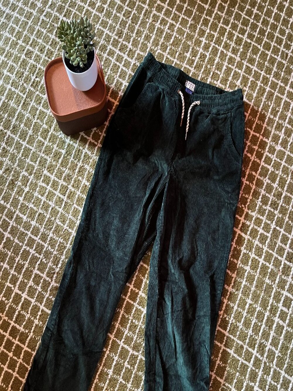 Kavu Corduroy Teal Pants